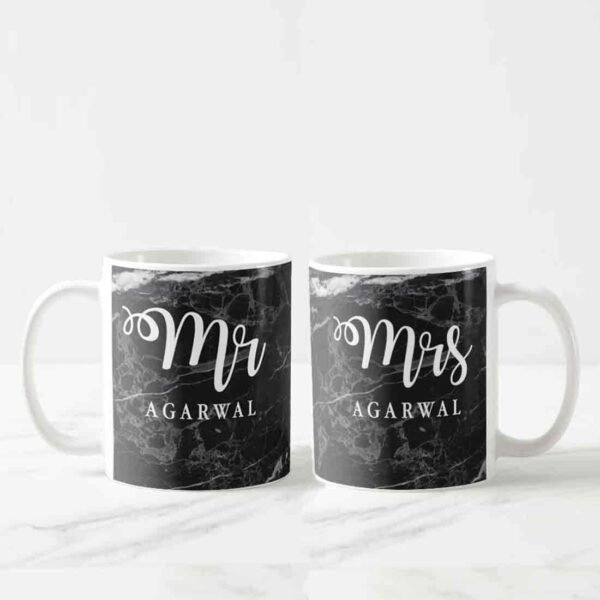 GiftNFeel Personalized Couple Mugs Set of 2 - Image 2