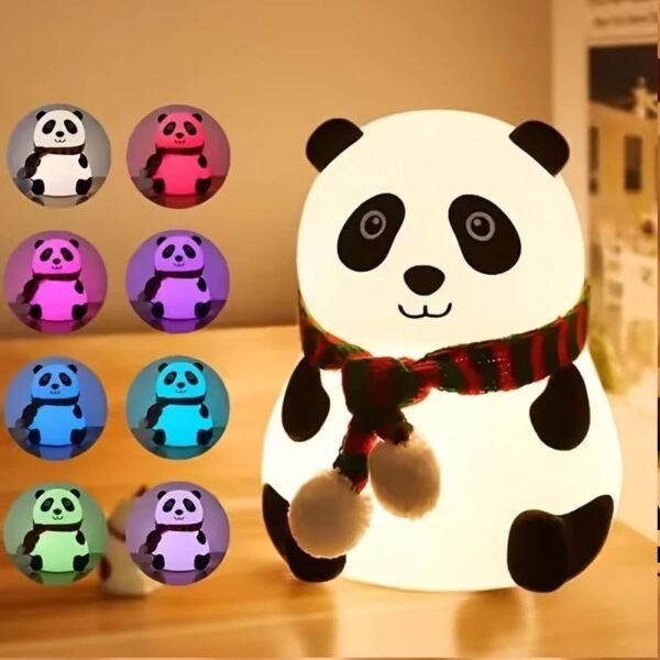 GiftNFeel Rechargeable Silicone Panda Night Lamp - Image 3
