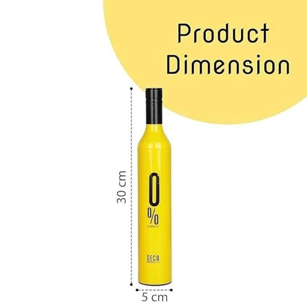 GiftNFeel Bottle Shape Umbrella with Eco-Friendly EVA Poncho Raincoat - Image 3