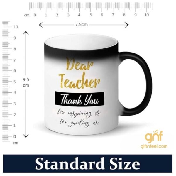 GiftNFeel Teachers' Day Magic Mug with Keychain - Image 6